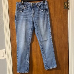 American Eagle Outfitters Light Blue Straight Leg Jeans